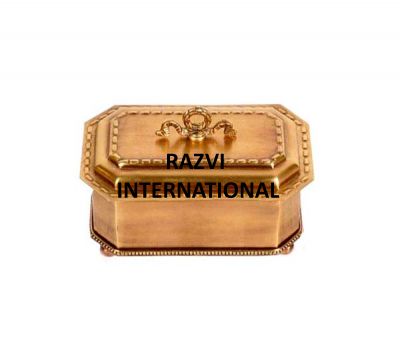 DRY FOOD BOX
Item Code: SR 3289
Finish: Antique
Material: Brass
Keywords: DRY FOOD BOX