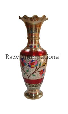 MULTI COLOUR VASE
Item Code: A 1390
Finish: polished & Color
Material: Brass
Keywords: MULTI COLOUR VASE