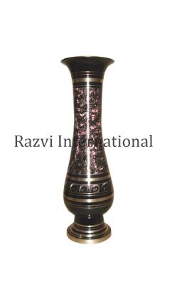 METAL VASE
Item Code: A 1401
Finish: Black Antique & Engraved
Material: Brass
Keywords: METAL VASE