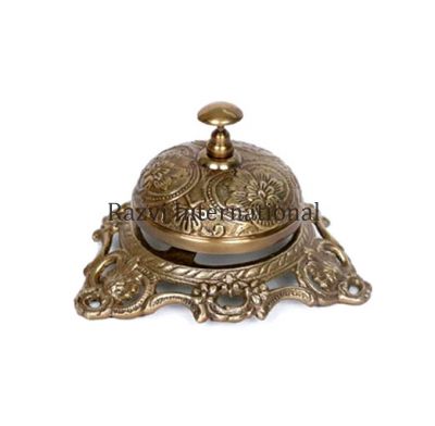 ANTIQUE BELL
Item Code: A 1444
Finish: Antique
Material: Brass
Keywords: ANTIQUE TABLE BELL
