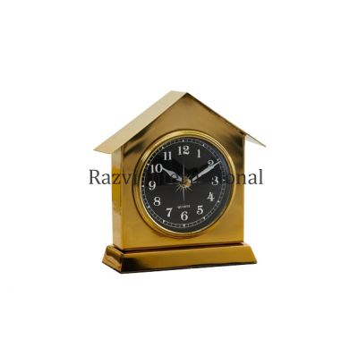 TABLE CLOCK
Item Code: A 454
Finish: Antique
Material: Brass
Keywords: TABLE CLOCK