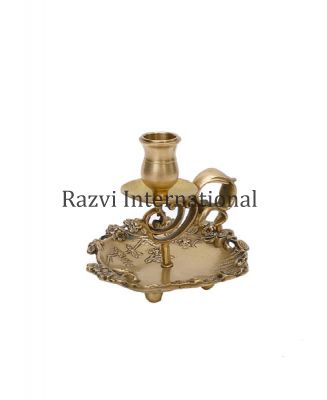 EMBOSSED CANDLE HOLDER
Item Code: A 523
Finish: Antique
Material: Brass
Keywords: EMBOSSED CANDLE HOLDER