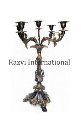 FIVE ARM CANDELABRA
Item Code: A 805
Finish: Antique
Material: Brass
Keywords: FIVE ARM CANDELABRA