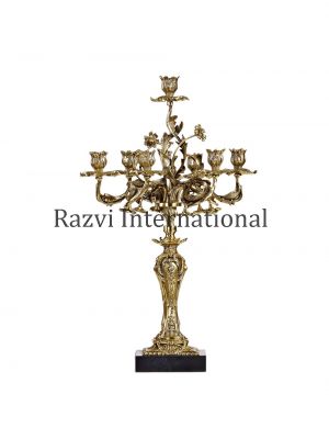 SEVEN ARM CANDELABRA
Item Code: A 881
Finish: Antique
Material: Brass
Keywords: CAPITAL
