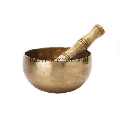 SINGING BOWL
Item Code: CP 550
Finish: Antique
Material: Bronze & Wood
Keywords: singing bowls