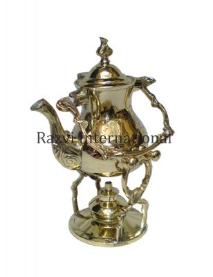 TEA POT TILT STAND WITH BURNER
Item Code: SR 116
Finish: Polished
Material: Brass
Keywords: TEA POT TILT STAND WITH BURNER