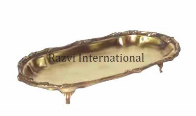 TRAY WITH LEGS
Item Code: SR 1212
Finish: Antique
Material: Brass
Keywords: TRAY WITH LEGS