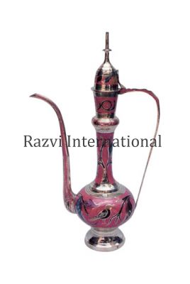 MEDIUM SIZE AFTABA
Item Code: SR 218
Finish: Polished & Colour
Material: Brass
Keywords: MEDIUM SIZE AFTABA