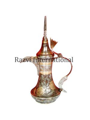 ARABIAN DALLAH
Item Code: SR 224
Finish: Polished & Colour
Material: Brass
Keywords: ARABIAN DALLAH