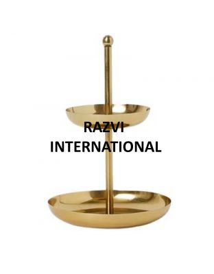2 TIER FRUIT BOWLS
Item Code: SR 2784
Finish: Polished
Material: Brass
Keywords: 2 TIER FRUIT BOWLS CAKE STAND