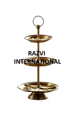 THREE TIER BRASS CAKE STAND
Item Code: SR 2981
Finish: Polished
Material: Brass
Keywords: THREE TIER BRASS CAKE STAND