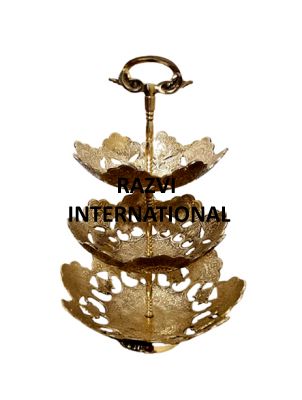 BRASS CAKE STAND
Item Code: SR 3003
Finish: Polished
Material: Brass
Keywords: BRASS CAKE STAND