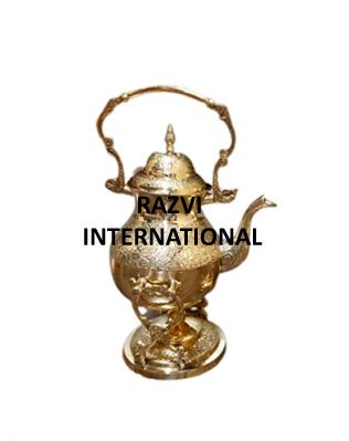KATTLE WITH STAND
Item Code: SR 3020
Finish: Polished
Material: Brass
Keywords: KATTLE WITH STAND