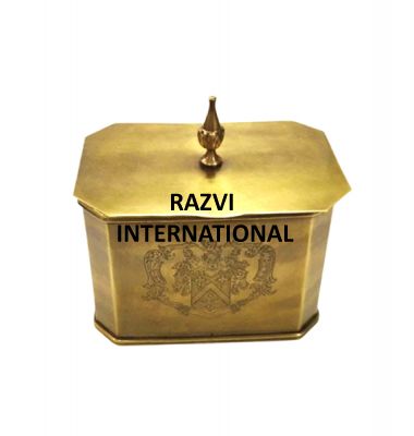 ANTIQUE BOX
Item Code: SR 3033
Finish: Antique
Material: Brass
Keywords: ANTIQUE BOX