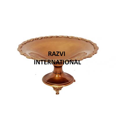 CAKE STAND
Item Code: SR 366
Finish: Antique
Material: Brass
Keywords: CAKE STAND DISH
