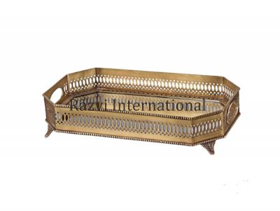 BRASS & GLASS TRAY
Item Code: SR 61
Finish: Antique
Material: Brass
Keywords: BRASS & GLASS TRAY