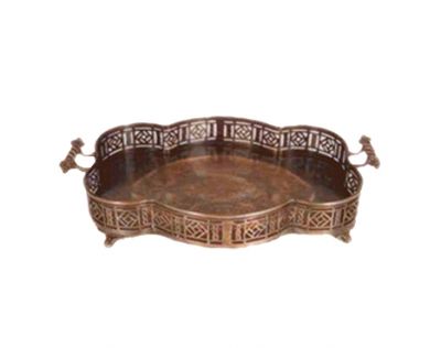 KANGURA TRAY
Item Code: SR 633
Finish: Antique
Material: Brass
Keywords: KANGURA TRAY
