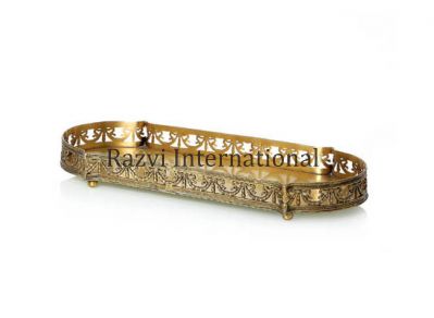 LONG TRAY
Item Code: SR 72
Finish: Antique
Material: Brass
Keywords: LONG TRAY