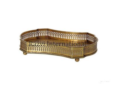 MEDIUM TRAY
Item Code: SR 77
Finish: Antique
Material: Brass
Keywords: MEDIUM TRAY