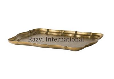 RECTANGULAR TRAY
Item Code: SR 81
Finish: Antique
Material: Brass
Keywords: RECTANGULAR TRAY