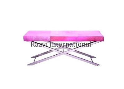RECTANGULAR BENCH
Item Code: RF 1225-4
Finish: Polished
Material: Stainless Steel 
Keywords: RECTANGULAR BENCH