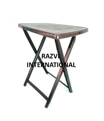 FOLDING TABLE
Item Code: RF 16
Finish: Brass Antique
Material: Iron
Keywords: FOLDING TABLE