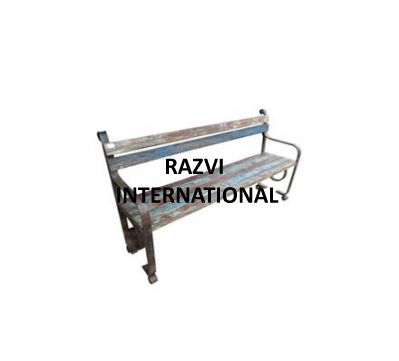 GARDEN BENCH
Item Code: RF 19
Finish: Rustic
Material: Wood & Iron
Keywords: GARDEN BENCH