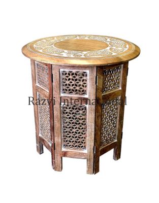 CARVED SIDE TABLE
Item Code: RF 348
Finish: Rustic
Material: Wood
Keywords: CARVED SIDE TABLE