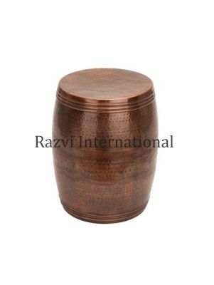 COPPER STOOL
Item Code: RF 424
Finish: Copper
Material: Aluminium
Keywords: COPPER STOOL