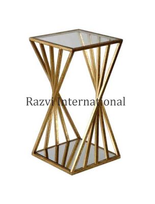 BRASS TABLE
Item Code: RF 427
Finish: Brass
Material: Iron & Glass
Keywords: BRASS TABLE