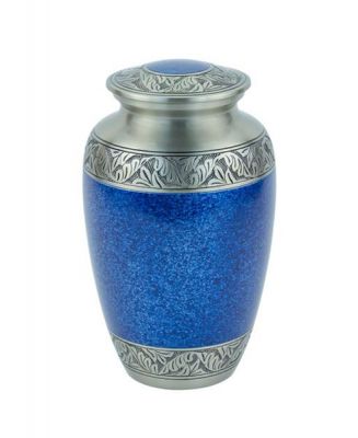 BLUE URN
Item Code: CP 1602
Finish: Pewter & Blue Stone
Material: Brass
Keywords: BLUE URN