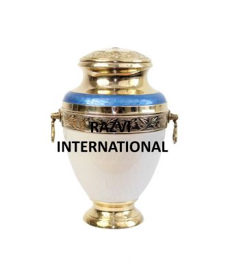 NEW URN
Item Code: CP 1075
Finish: Polished & White
Material: Brass
Keywords: NEW URN