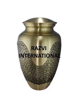 FUNERAL URN
Item Code: CP 1330
Finish: Pewter 
Material: Brass
Keywords: FUNERAL URN