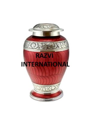 RED URN
Item Code: CP 1352
Finish: Red & Nickel
Material: Brass
Keywords: RED URN