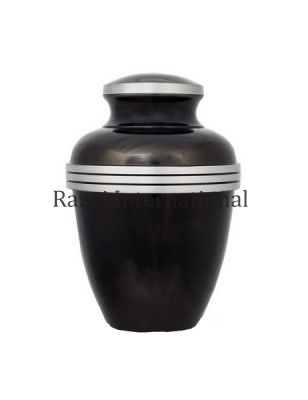 BLACK URN
Item Code: CP 368
Finish: Black & Pewter
Material: Aluminium
Keywords: urny kremacyjne