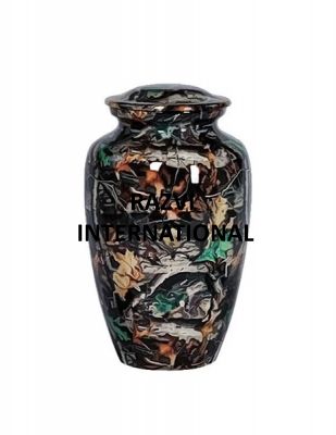 MULTICOLOR URN
Item Code: CP 540
Finish: Multicolor Enamel
Material: Brass
Keywords: URN