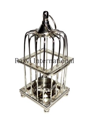 T LIGHT SQUARE CAGE
Item Code: A 582-A
Finish: Nickel 
Material: Brass

Keywords: T LIGHT SQUARE CAGE