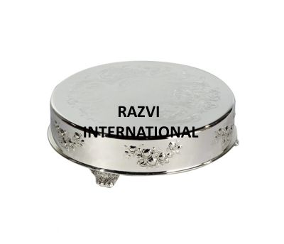 ROUND CAKE STAND
Item Code: SR 2753
Finish: Silver
Material: Brass
Keywords: ROUND CAKE STAND