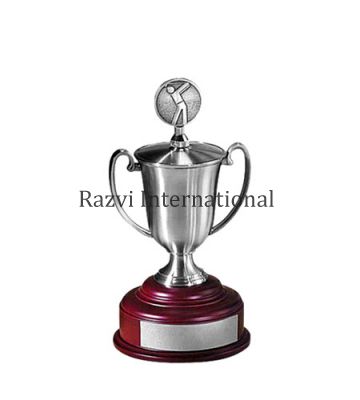 PRIZE TROPHY
Item Code: A 446
Finish: Pewter
Material: Brass & Wood
Keywords: PRIZE TROPHY