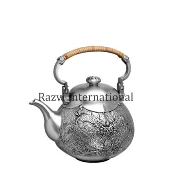 EMBOSSED TEAPOT
Item Code: SR 03
Finish: Pewter
Material: Brass
Keywords: EMBOSSED TEAPOT