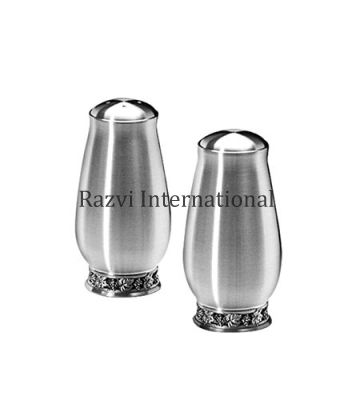 SALT SHAKER
Item Code: SR 08
Finish: Pewter
Material: Brass
Keywords: SALT SHAKER