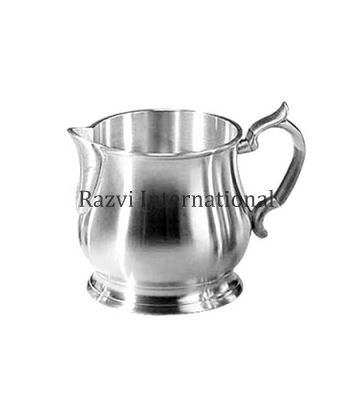 PEWTER MILK POT
Item Code: SR 09-1
Finish: Pewter
Material: Brass
Keywords: PEWTER MILK POT