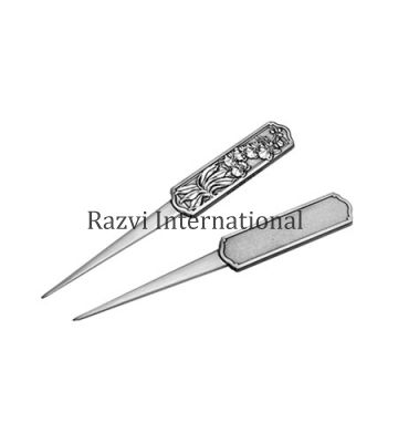LETTER CUTTER 
Item Code: SR 11
Finish: Pewter
Material: Brass
Keywords: LETTER CUTTER