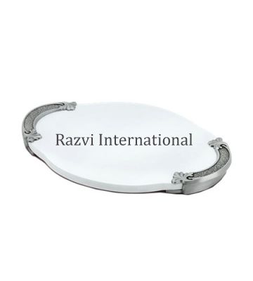 OVAL TRAY
Item Code: SR 1270
Finish: Pewter
Material: Brass
Keywords: OVAL TRAY