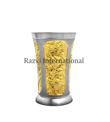 JEWISH TUMBLER
Item Code: SR 17
Finish: Pewter & Gold
Material: Brass
Keywords: JEWISH TUMBLER