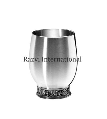 EMBOSSED & PLAIN TUMBLER
Item Code: SR 18
Finish: Pewter
Material: Brass
Keywords: EMBOSSED & PLAIN TUMBLER