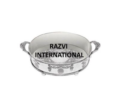 ROUND TRAY
Item Code: SR 2476-1
Finish: Silver
Material: Brass
Keywords: ROUND TRAY