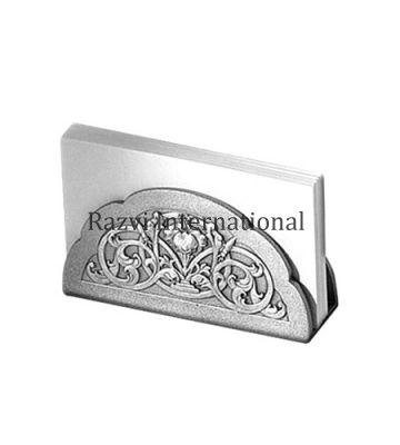 PAPER HOLDER
Item Code: SR 25
Finish: Pewter
Material: Brass
Keywords: PAPER HOLDER