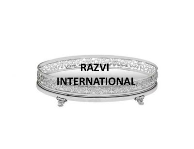 ROUND EMBOSSED TRAY
Item Code: SR 2558
Finish: Silver
Material: Brass & Glass
Keywords: ROUND EMBOSSED TRAY