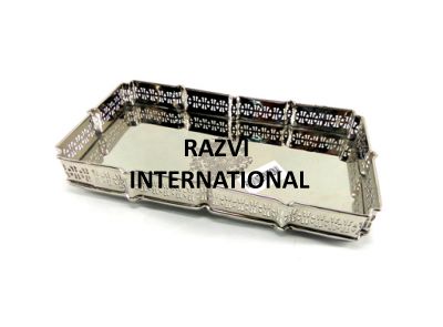 FINE TRAY
Item Code: SR 2564
Finish: Silver
Material: Brass
Keywords: FINE TRAY